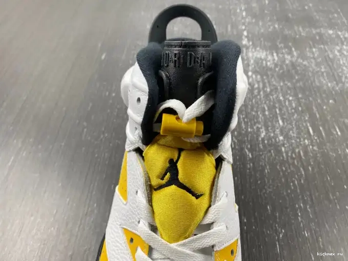 Rep Kickmax Ochre Yellow Air CT8529-170 Jordan 6 0506